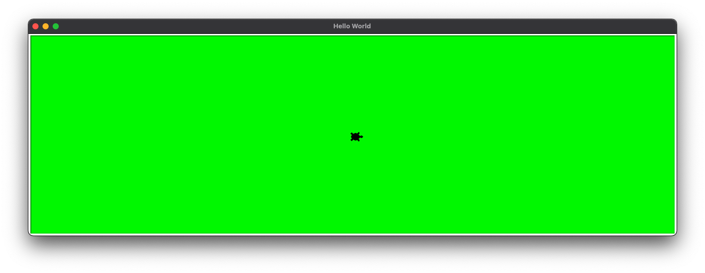 python turtle assignment